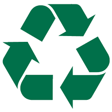plastic recycled icon