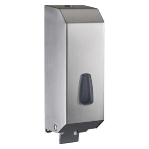 542sat soap dispenser 1200 ml satin stainless steel marplast