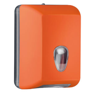 622ar dispenser carta igienica foglietti intercalati arancione colored marplast