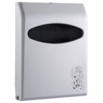 662sat paper towel dispenser mini satin-finished marplast