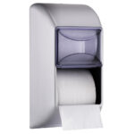 670sat dispenser doppio rotolo carta igienica satinato marplast