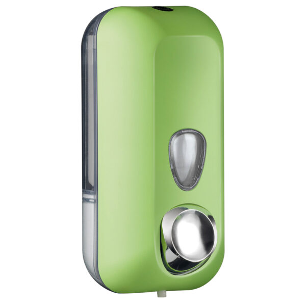 714ve soap dispenser filling 055 l green coloured marplast