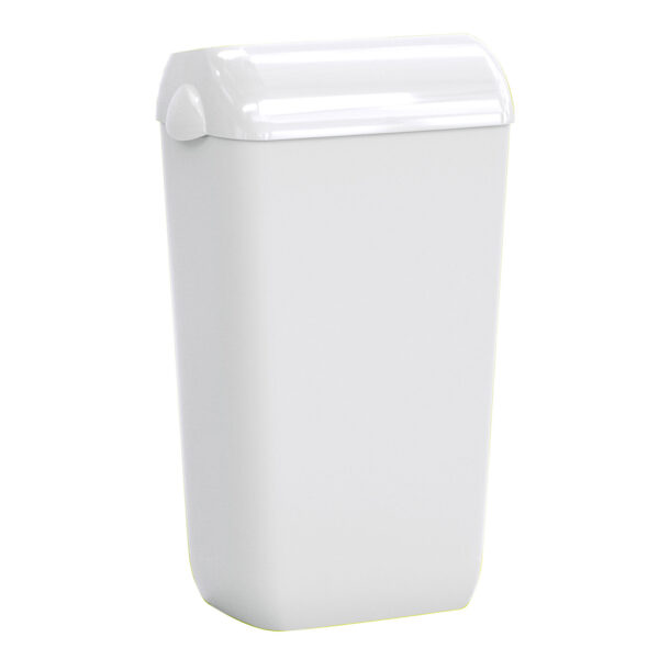 742 744 dustbin 23 l lid hidden white marplast