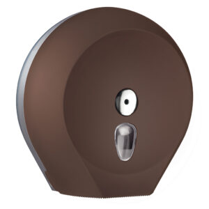 758ma marplast coloured brown maxi jumbo roll toilet paper dispenser