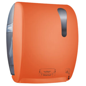 780ar dispenser carta asciugamani automatico arancione colored marplast