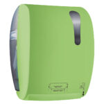 780ve dispenser carta asciugamani automatico verde colored marplast