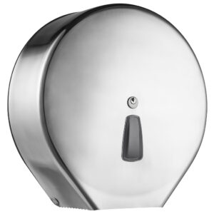 801lucido toilet paper dispenser maxi jumbo polished stainless steel marplast