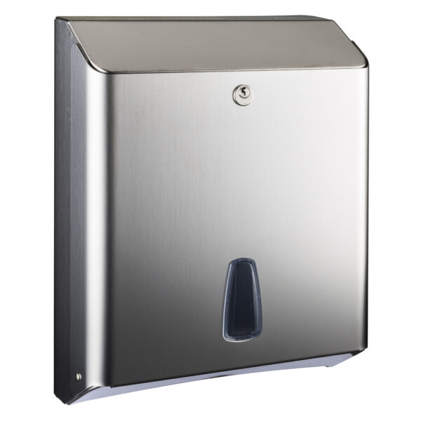 802satinato dispenser carta igienica intercalata z c acciaio inox satinato marplast