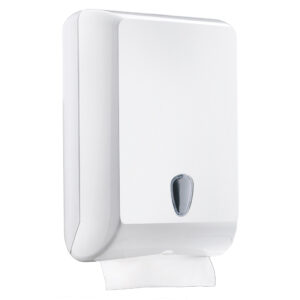 830 interleaved paper towel dispenser v z c white marplast