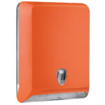 830ar dispenser carta asciugamani v c z arancione colored marplast