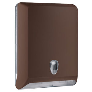 830ma dispenser carta asciugamani v c z marrone colored marplast