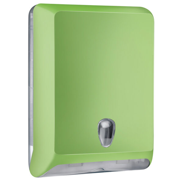830ve dispenser carta asciugamani v c z verde colored marplast