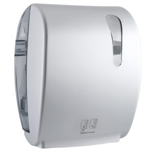 875sat electronic satin-finished paper towel dispenser marplast