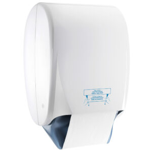 881 marplast white cloth towel roll dispenser