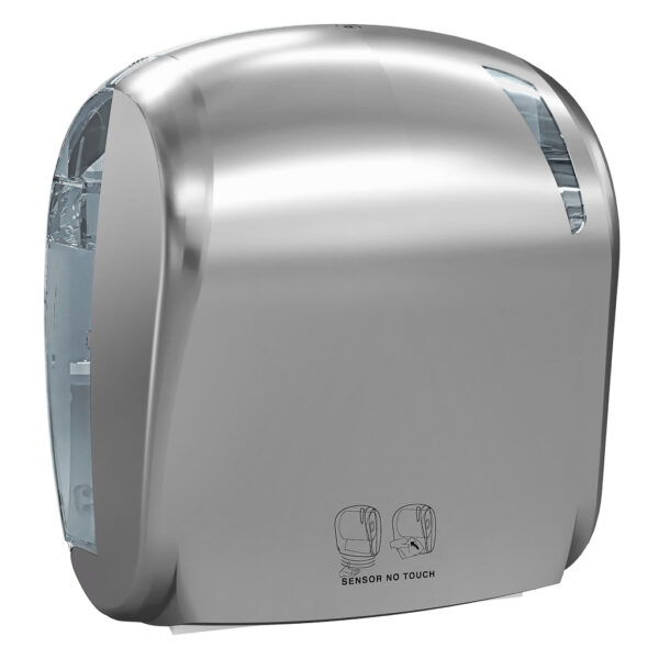 885tit electronic paper towel dispenser titanium skin marplast