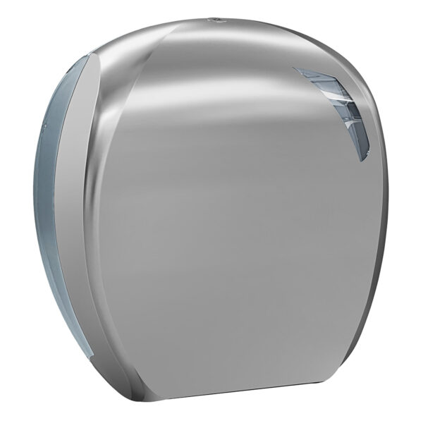 907tit mini jumbo toilet paper dispenser titanium skin marplast