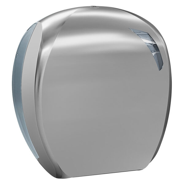 908tit maxi jumbo toilet paper dispenser titanium skin marplast