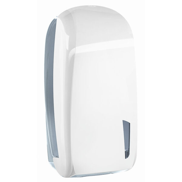 909 interleaved toilet paper dispenser white skin marplast