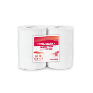PC320319 tekno400 maxi jumbo 6 rolls eurocarta toilet paper